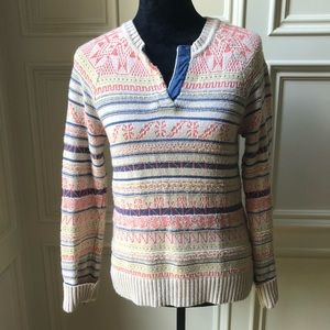 ✨LAST CHANCE✨ Anthropologie V Neck Pullover